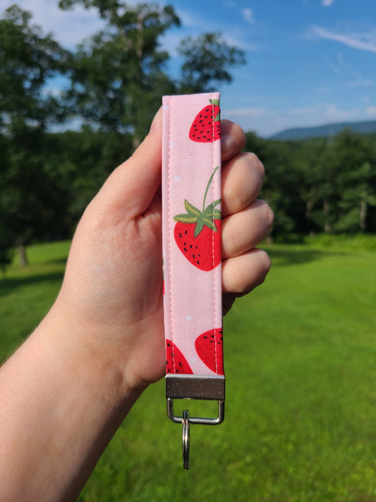 Strawberry Wristlet