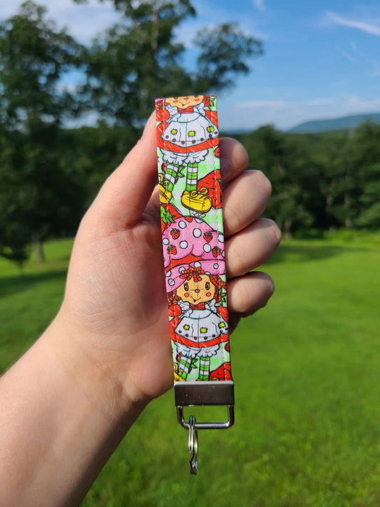 Strawberry Girl Wristlet