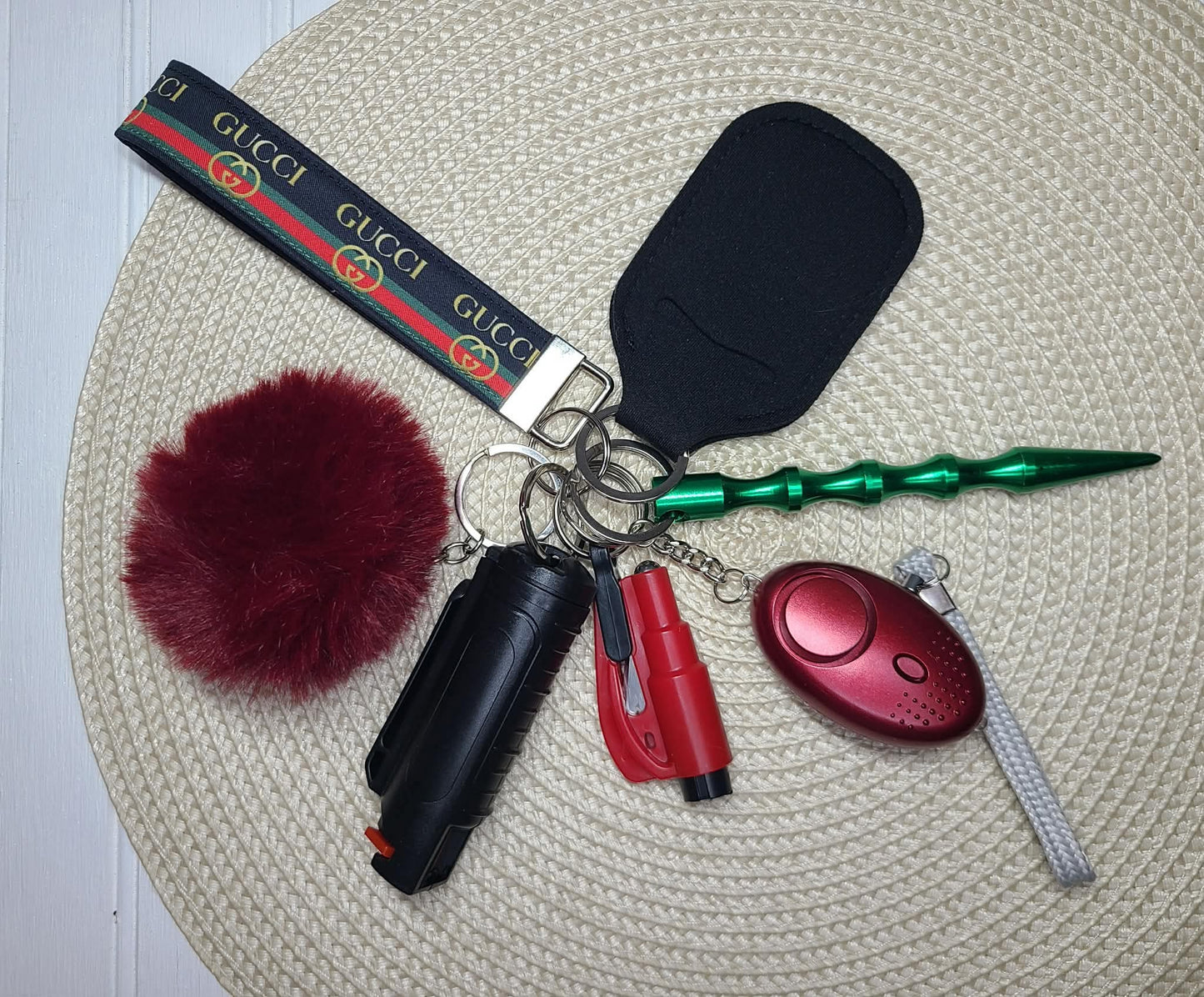 Bougie Safety Keychain