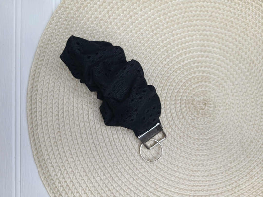 Eyelet Scrunchie Wristlet
