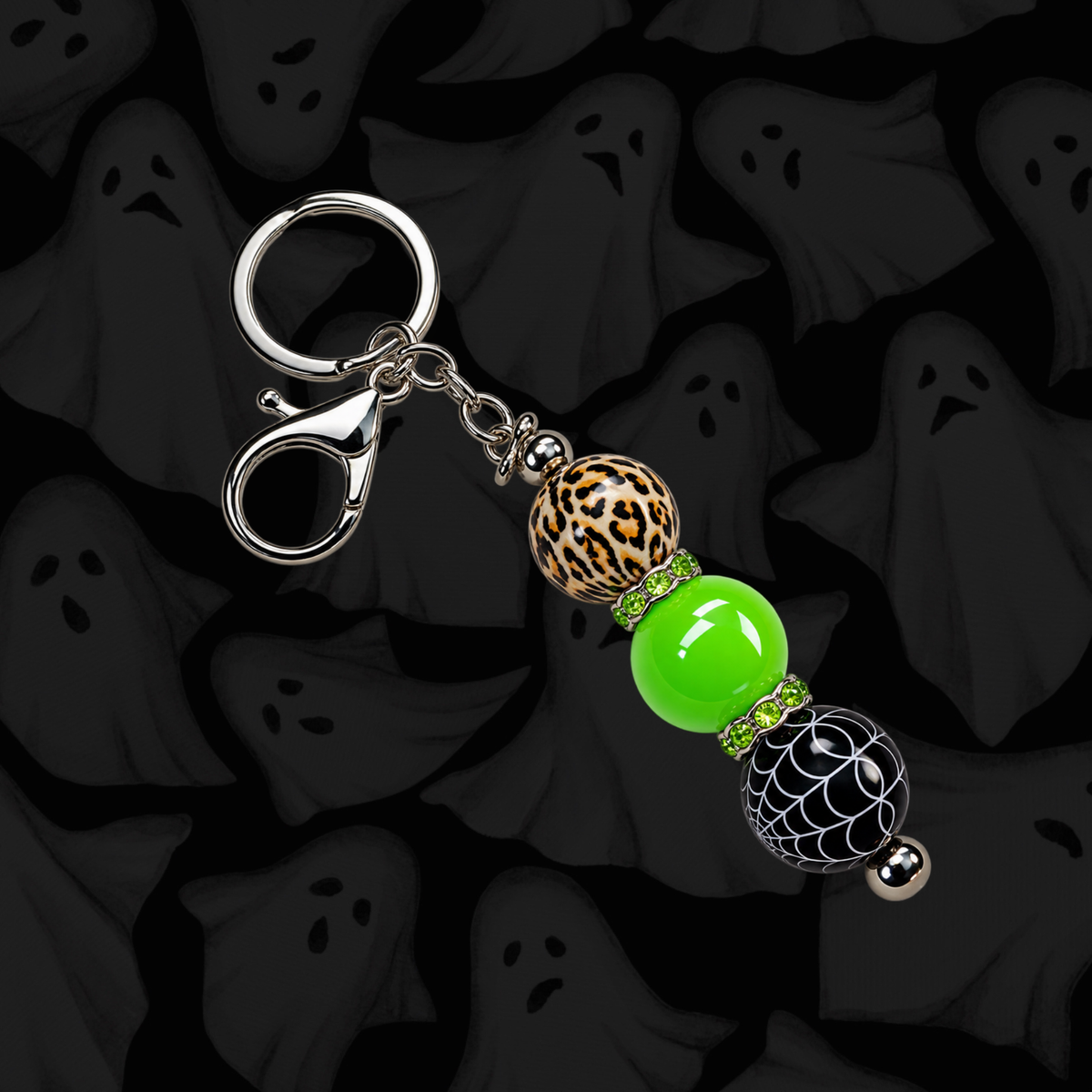 Spooky Stitch Squad Beaded Charm