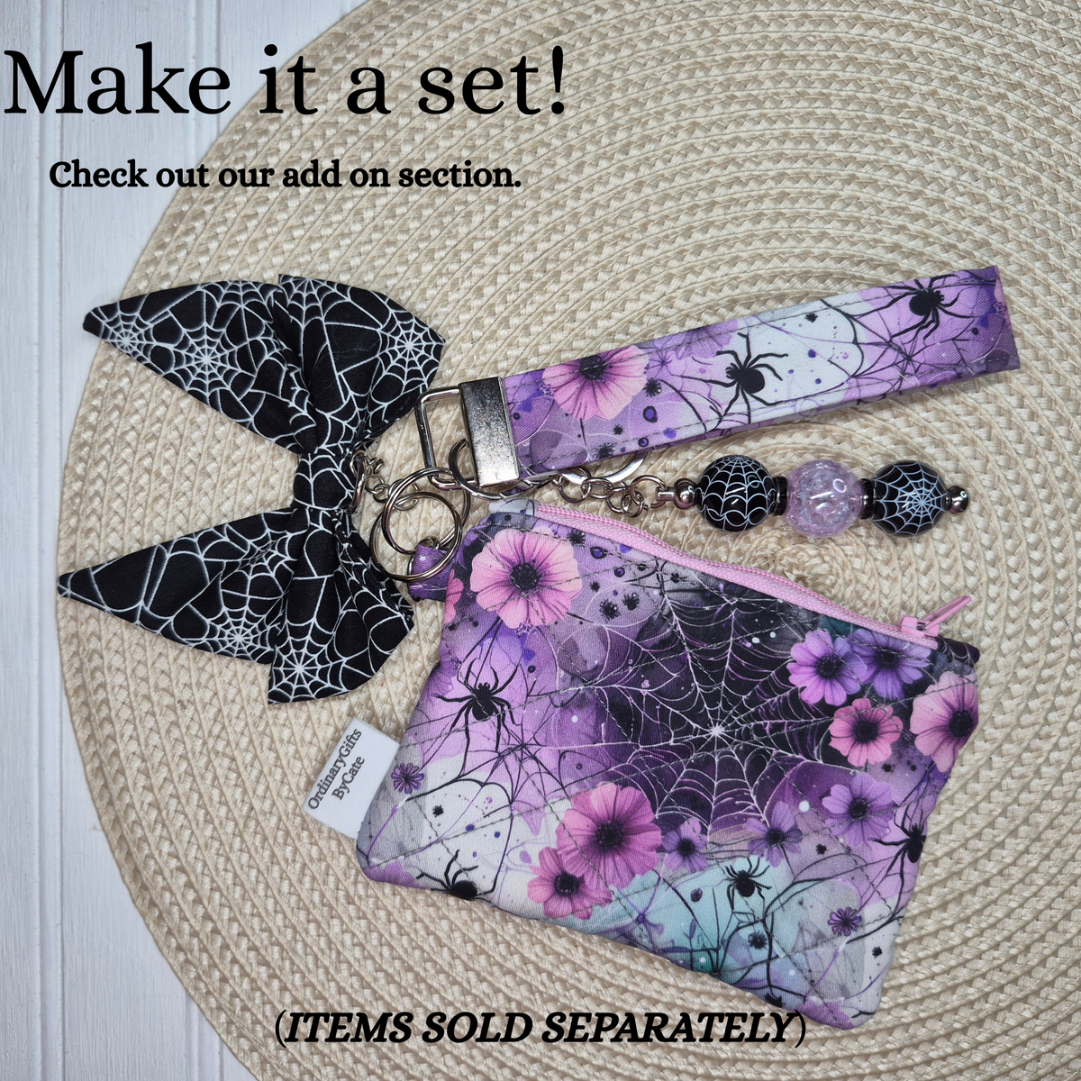 Midnight Web Coin Purse