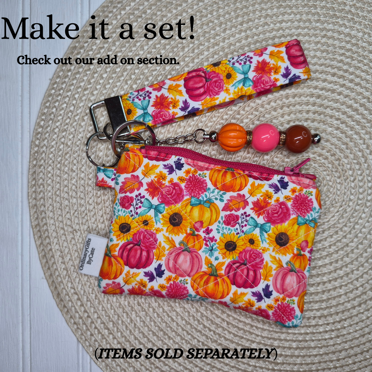 Pumpkin Bloom Coin Purse