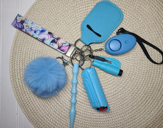 Butterfly Cluster Safety Keychain