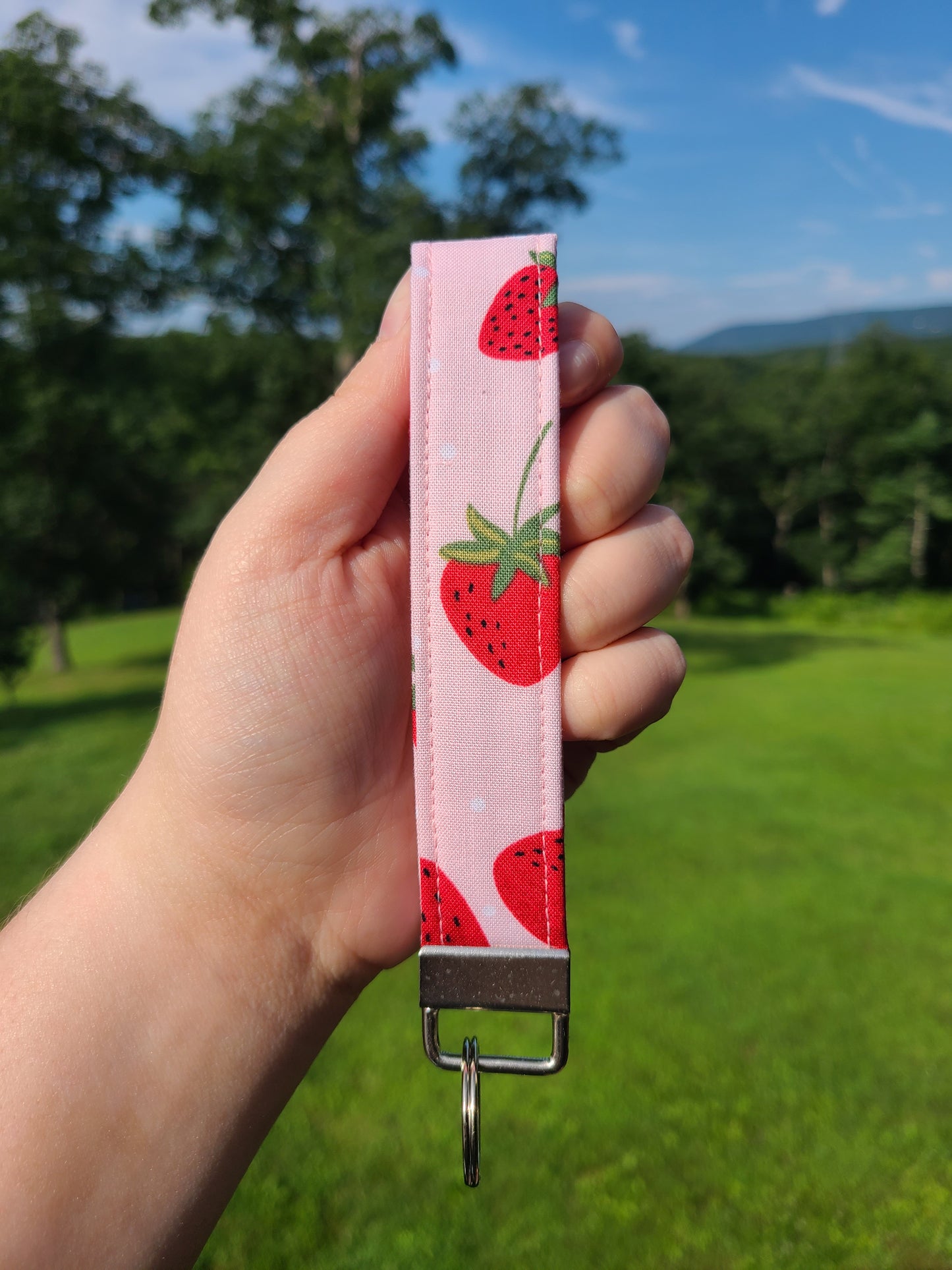 Strawberry Wristlet