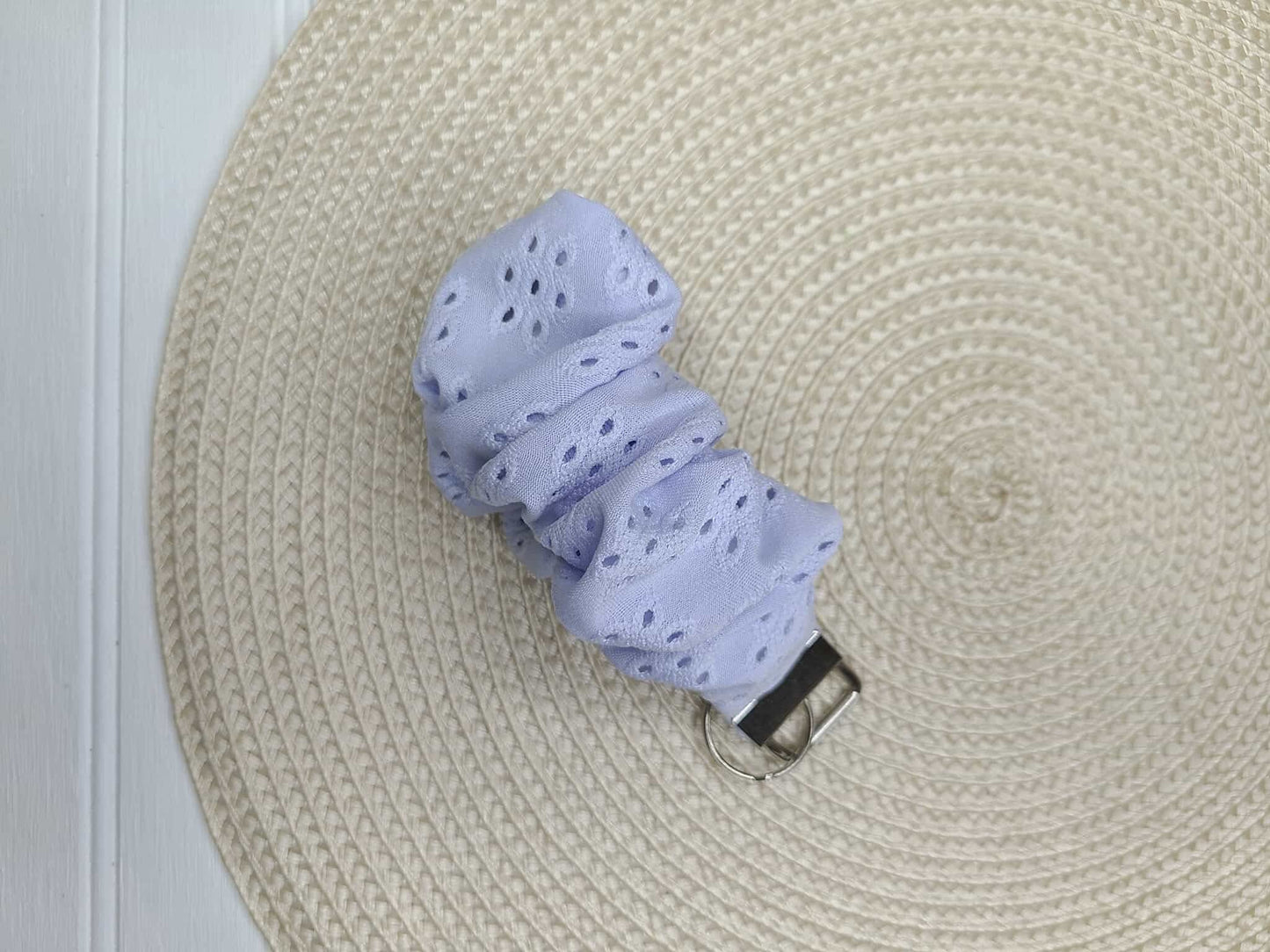 Eyelet Scrunchie Wristlet