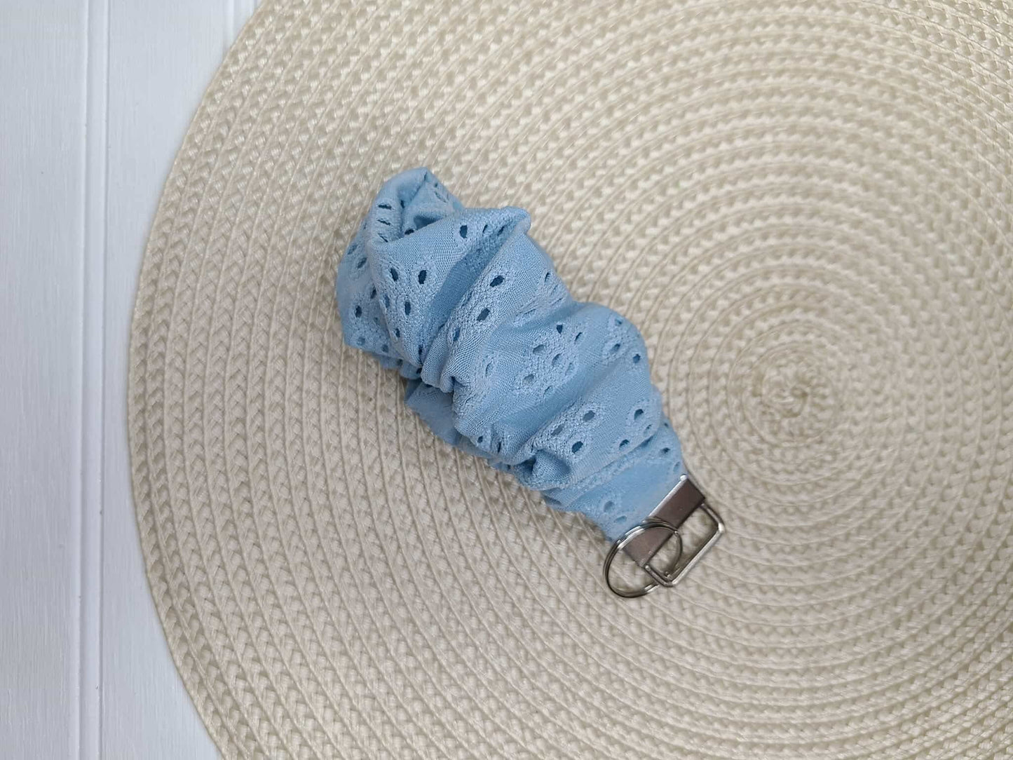 Eyelet Scrunchie Wristlet