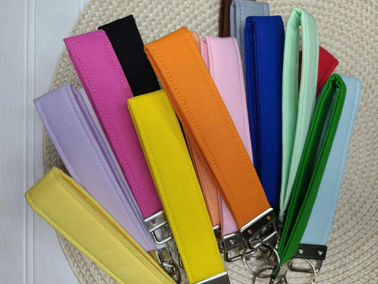 Solid Color Wristlet