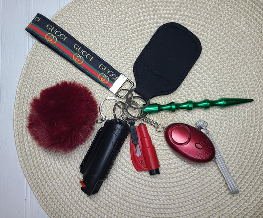 Bougie Safety Keychain