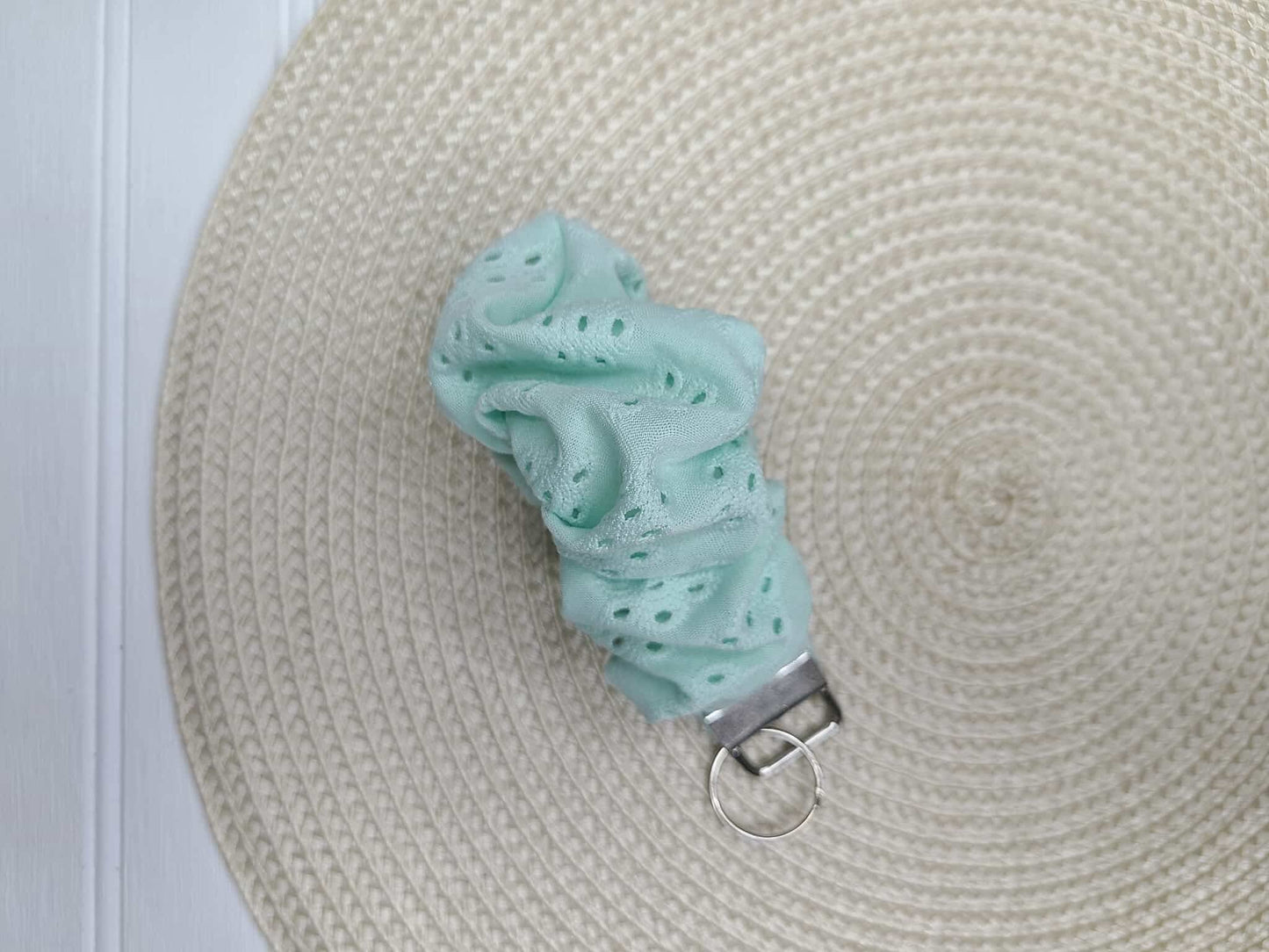 Eyelet Scrunchie Wristlet