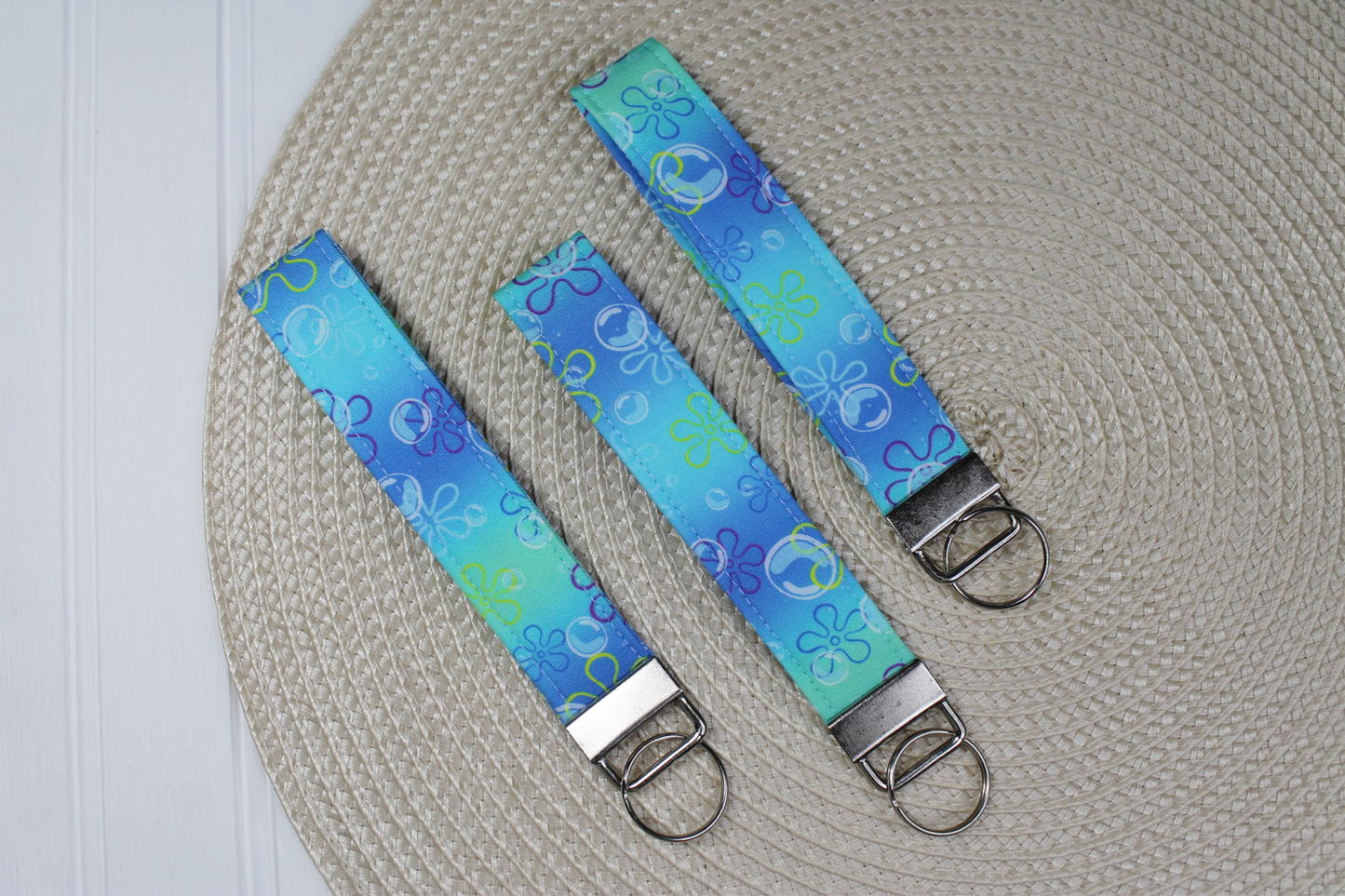 Blue Under The Sea Wristlet