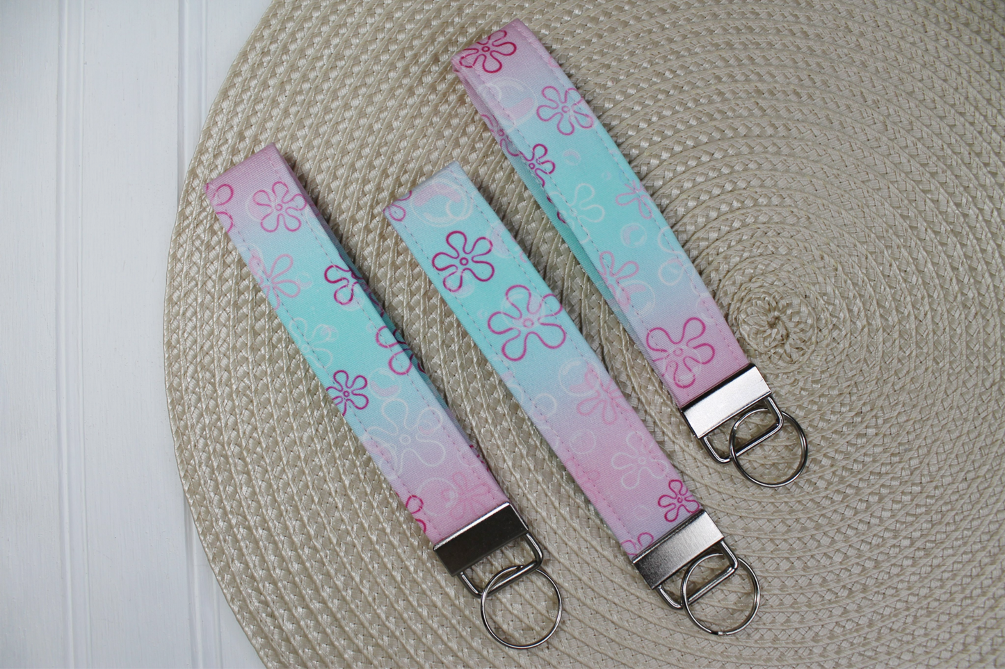 Pink Under The Sea Wristlet