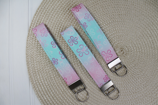 Pink Under The Sea Wristlet