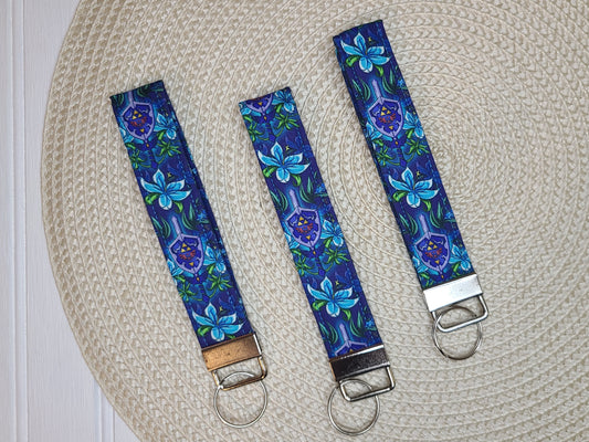 Blue Shield Wristlet