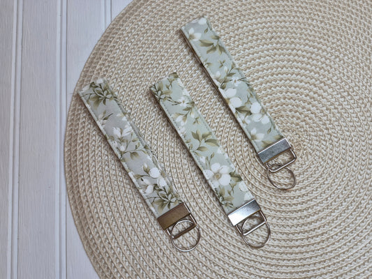 Sage Blossom Wristlet