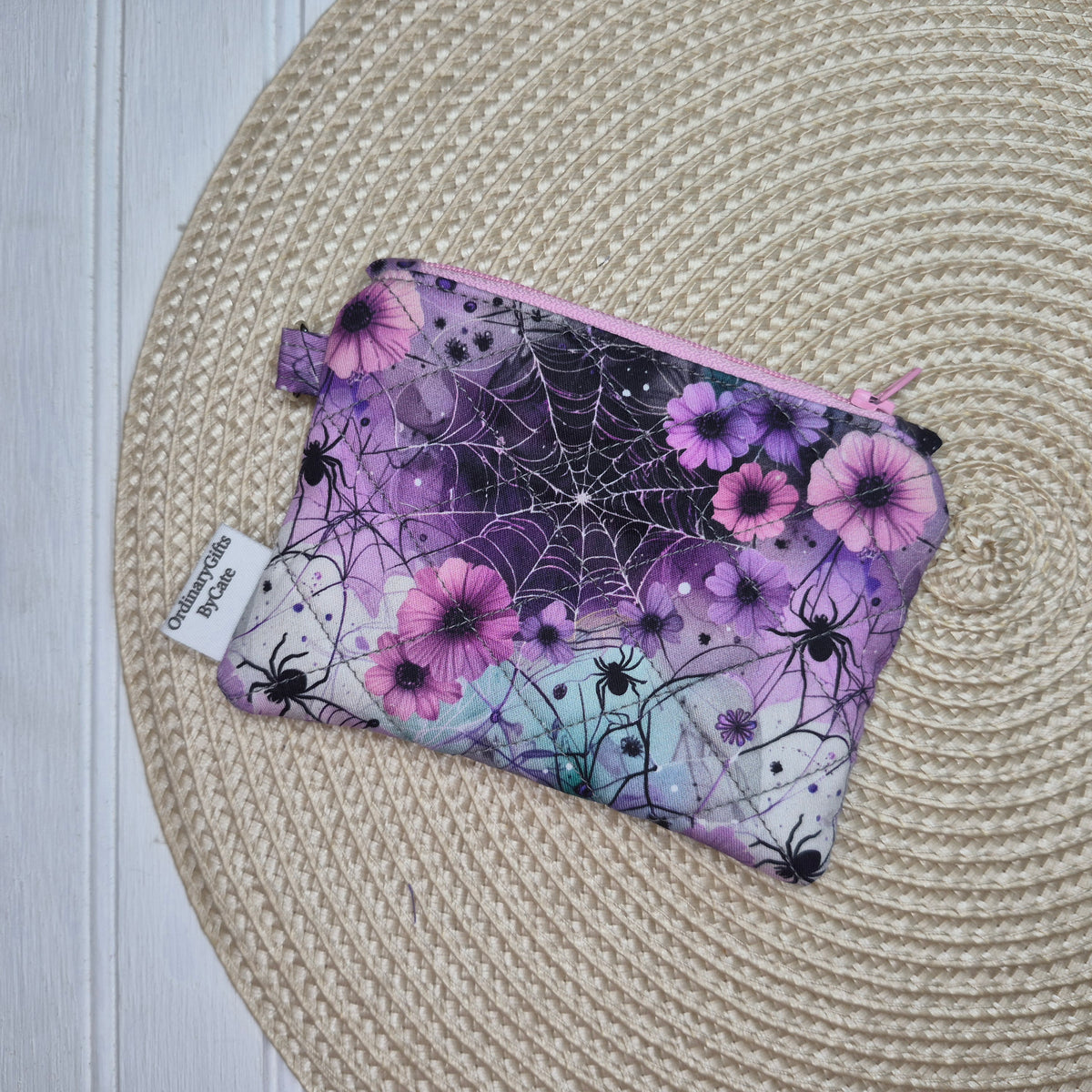 Midnight Web Coin Purse