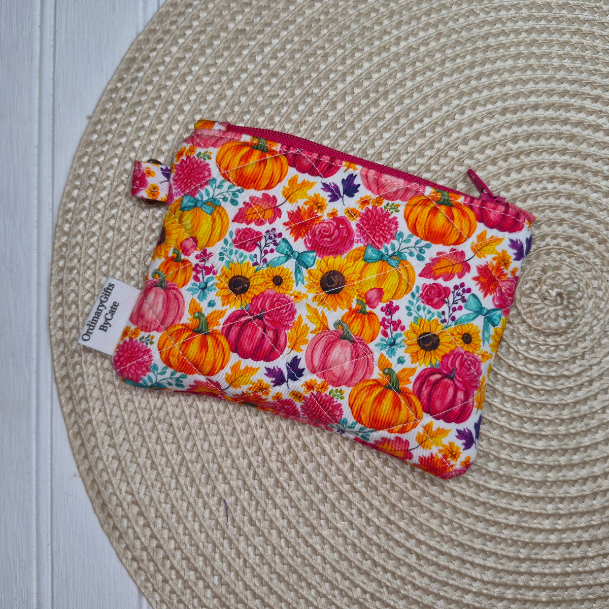 Pumpkin Bloom Coin Purse