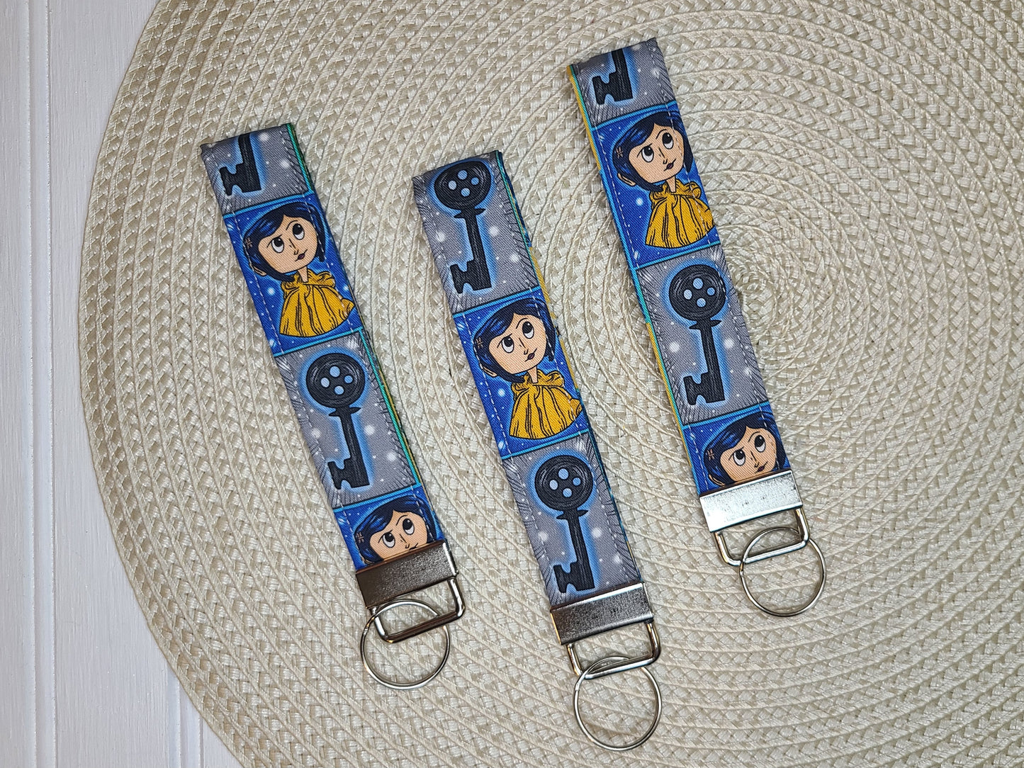 Halloween Yellow Raincoat Wristlet