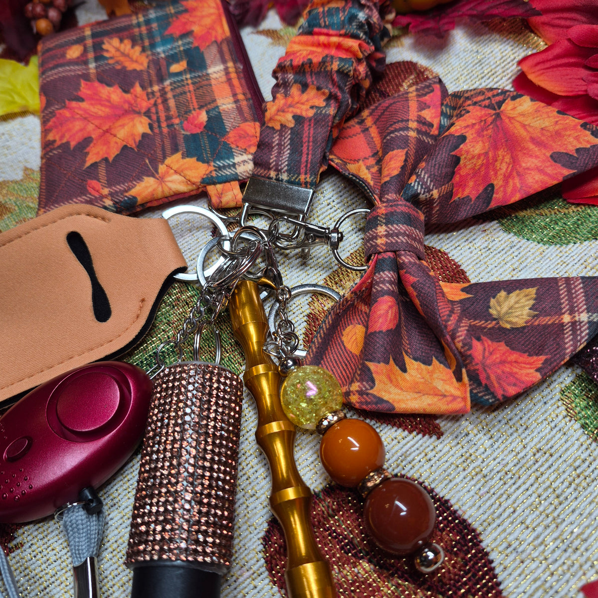 Autumn Harvest Self Defense Keychain