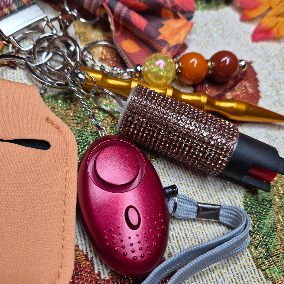 Autumn Harvest Self Defense Keychain