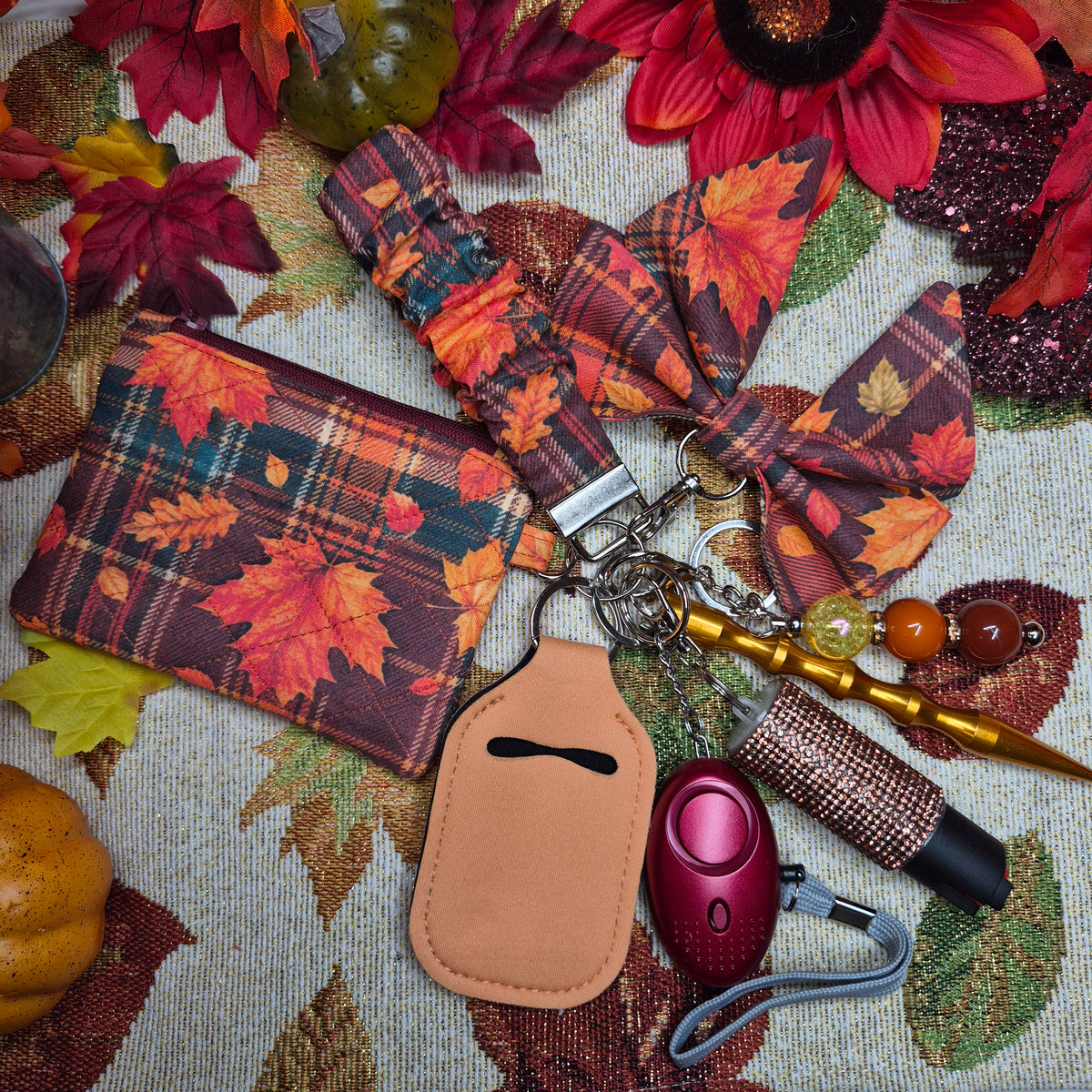 Autumn Harvest Self Defense Keychain
