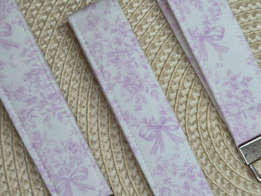 Lavender Lace Wristlet