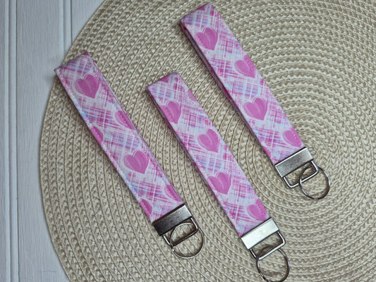 Pink Sweatheart Wristlet