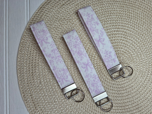 Lavender Lace Wristlet