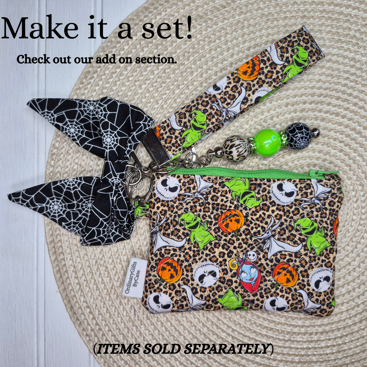 Spooky Stitch Squad Wristlet (OrdinaryGiftsByCate Exclusive Pattern)
